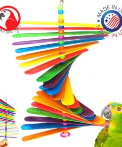 Alternative view of Bonka Bird Toys 867 Big Stick 9.50" x 6", Medium Parrot Chew Cage Toy, Conure, Quaker, Pionus, and Similar